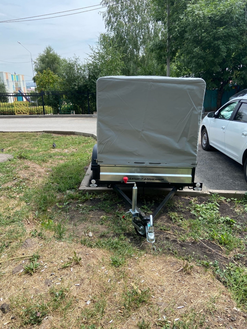 Легковой прицеп в аренду Батыр 2.4м с тентом